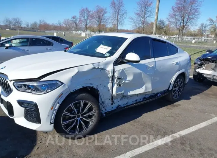 BMW X6 2023 vin 5UXCY6C0XP9N62271 from auto auction Iaai