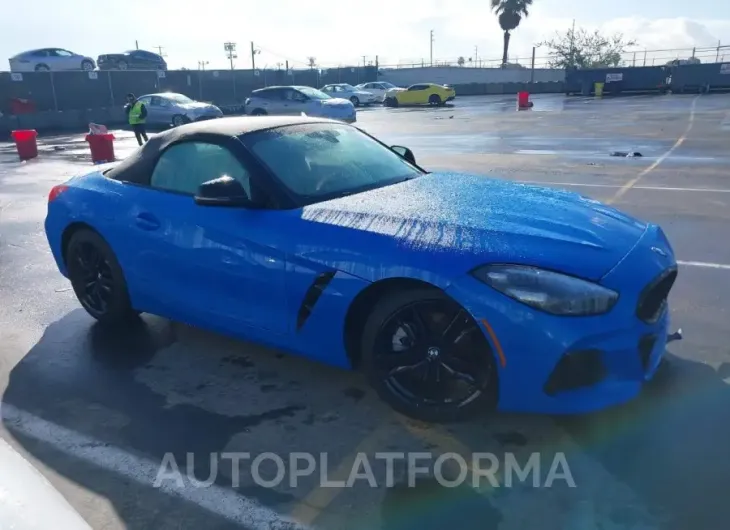 BMW Z4 2022 vin WBAHF3C05NWX43463 from auto auction Iaai