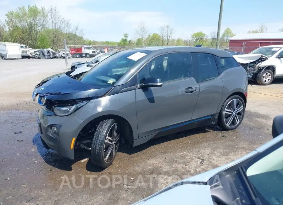 BMW I3 2015 vin WBY1Z4C55FV502375 from auto auction Iaai