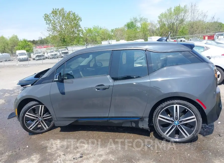 BMW I3 2015 vin WBY1Z4C55FV502375 from auto auction Iaai