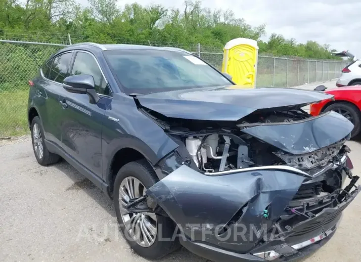 TOYOTA VENZA 2021 vin JTEAAAAH5MJ025287 from auto auction Iaai