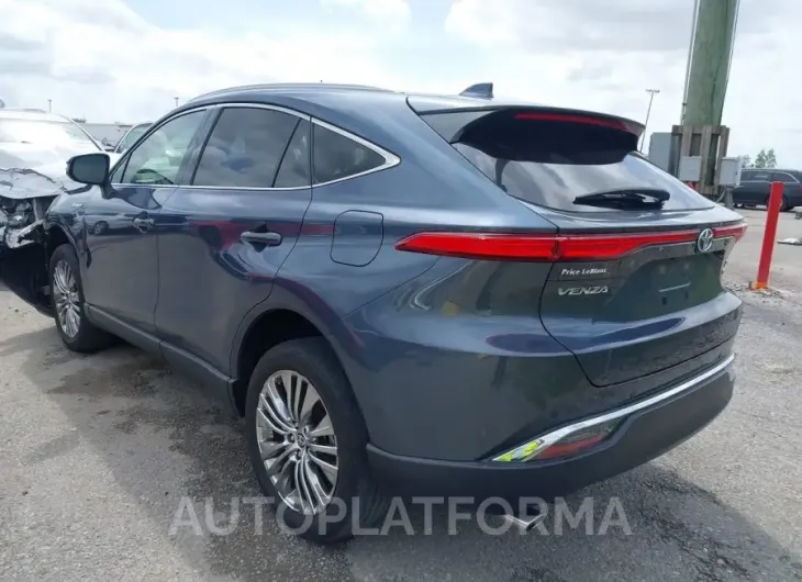 TOYOTA VENZA 2021 vin JTEAAAAH5MJ025287 from auto auction Iaai