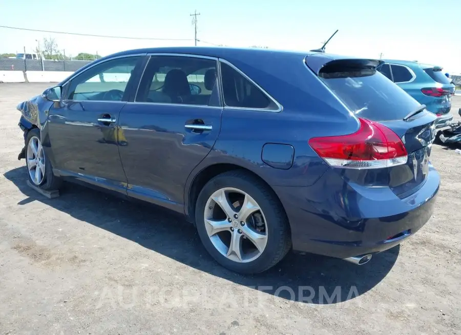 TOYOTA VENZA 2015 vin 4T3BK3BB8FU120331 from auto auction Iaai