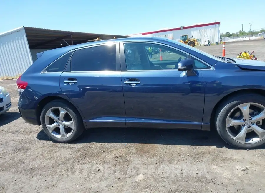 TOYOTA VENZA 2015 vin 4T3BK3BB8FU120331 from auto auction Iaai