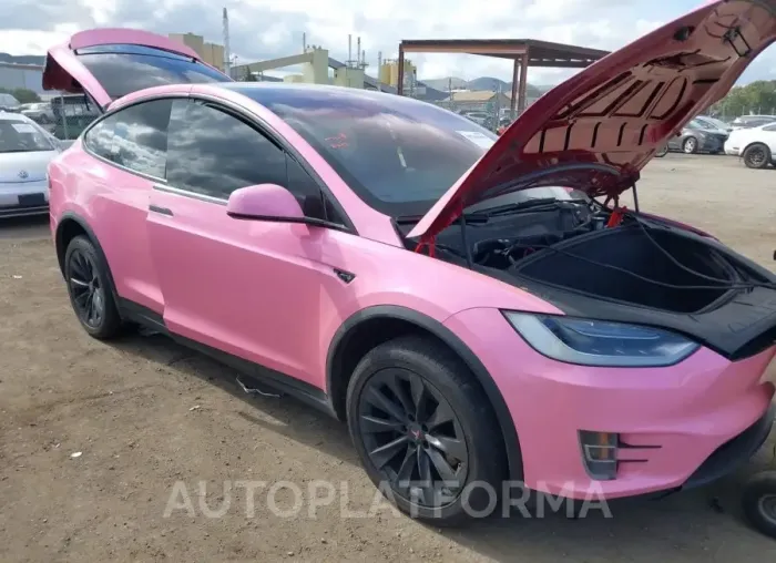 TESLA MODEL X 2017 vin 5YJXCBE26HF055741 from auto auction Iaai