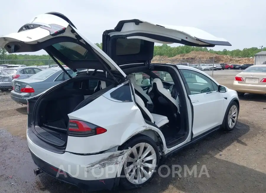 TESLA MODEL X 2016 vin 5YJXCBE29GF034235 from auto auction Iaai