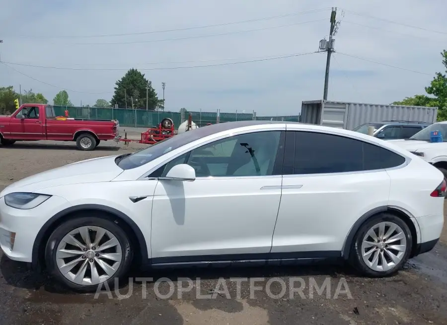 TESLA MODEL X 2016 vin 5YJXCBE29GF034235 from auto auction Iaai