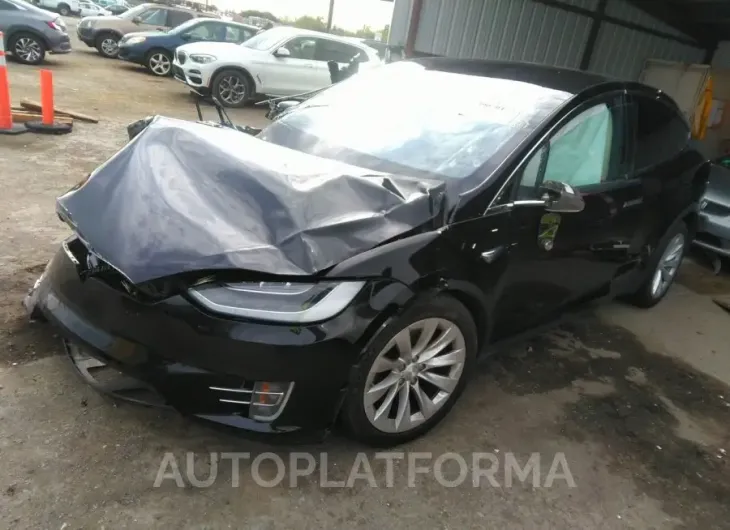 TESLA MODEL X 2018 vin 5YJXCDE24JF110303 from auto auction Iaai