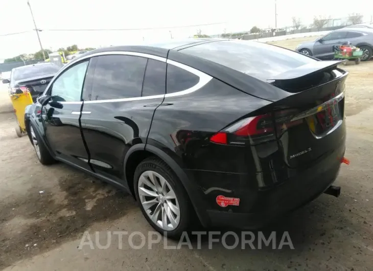 TESLA MODEL X 2018 vin 5YJXCDE24JF110303 from auto auction Iaai