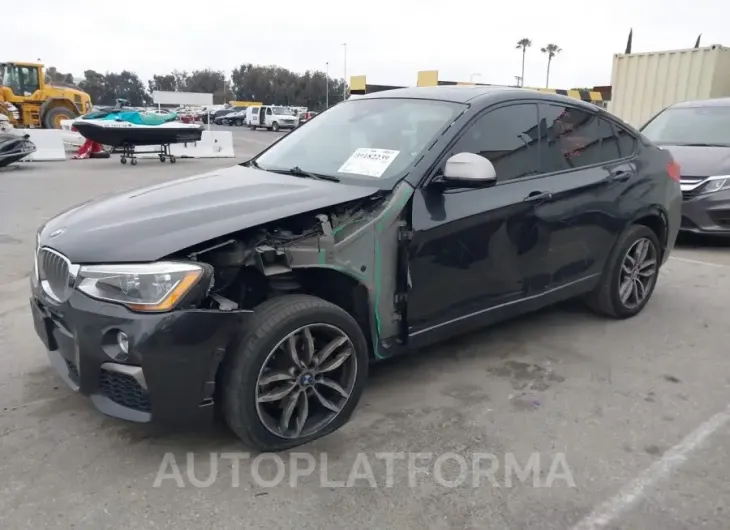 BMW X4 2017 vin 5UXXW7C52H0U25615 from auto auction Iaai