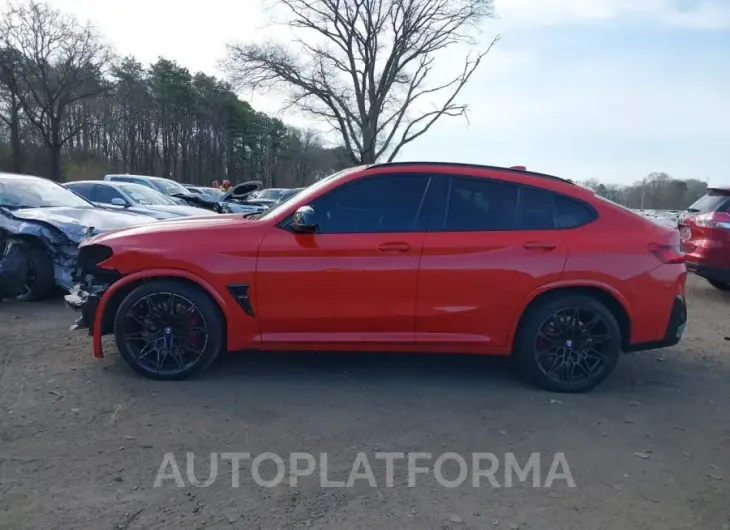 BMW X4 M 2022 vin 5YM23EC03N9K31929 from auto auction Iaai