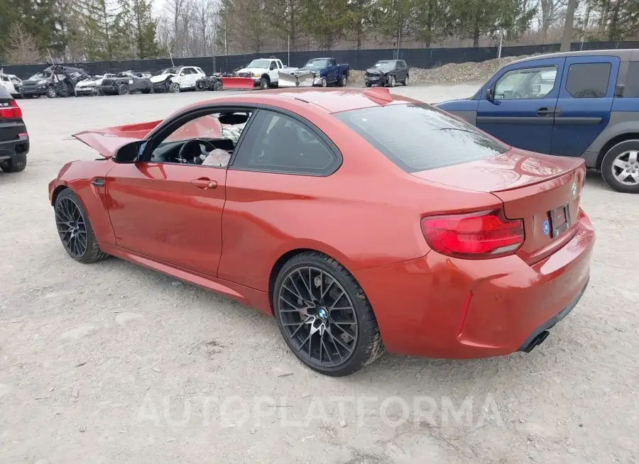 BMW M2 2019 vin WBS2U7C53KVB09308 from auto auction Iaai