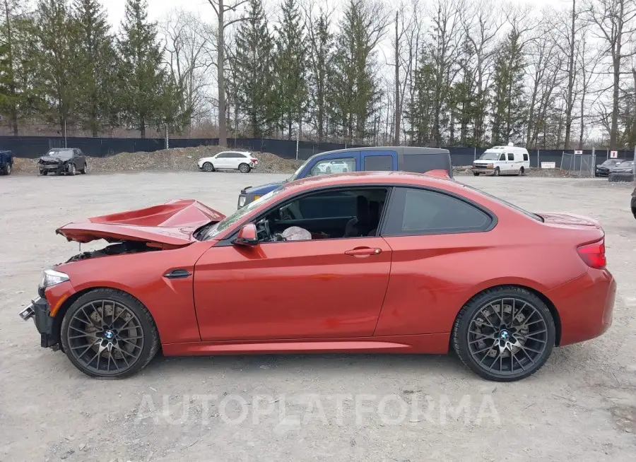 BMW M2 2019 vin WBS2U7C53KVB09308 from auto auction Iaai