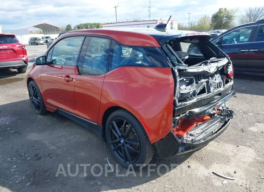 BMW I3 2015 vin WBY1Z4C54FV500584 from auto auction Iaai