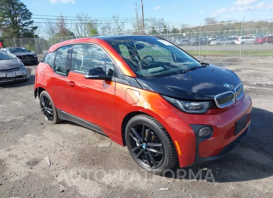 BMW I3 2015 vin WBY1Z4C54FV500584 from auto auction Iaai