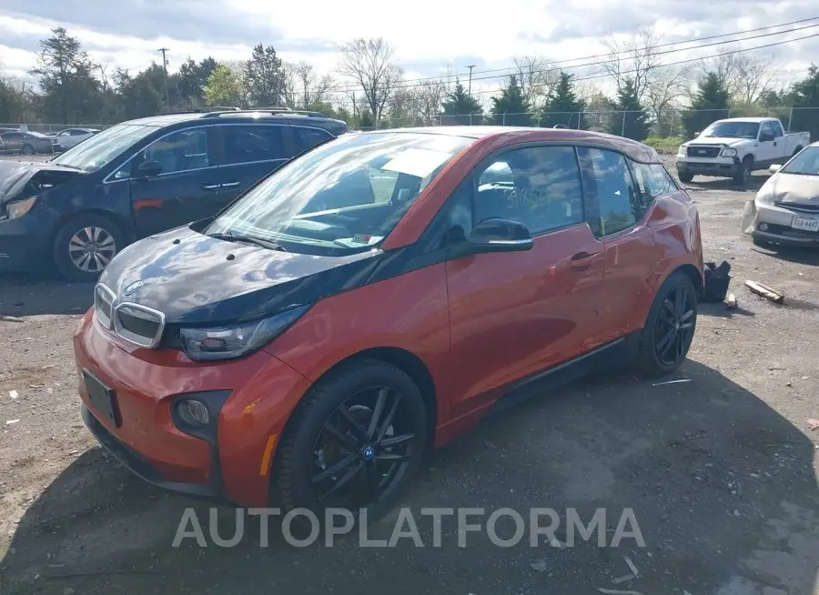 BMW I3 2015 vin WBY1Z4C54FV500584 from auto auction Iaai