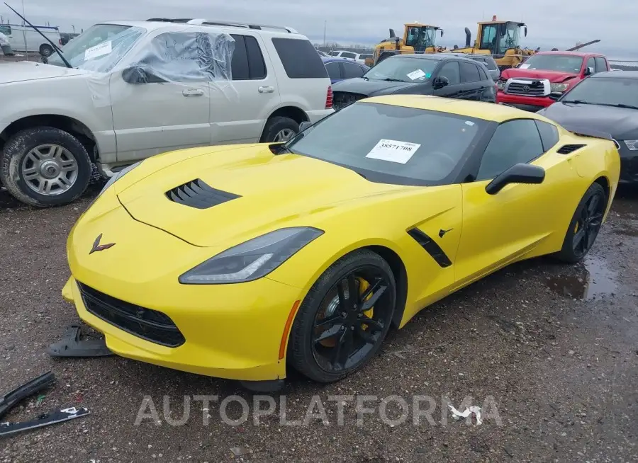 CHEVROLET CORVETTE 2016 vin 1G1YM2D7XG5107797 from auto auction Iaai