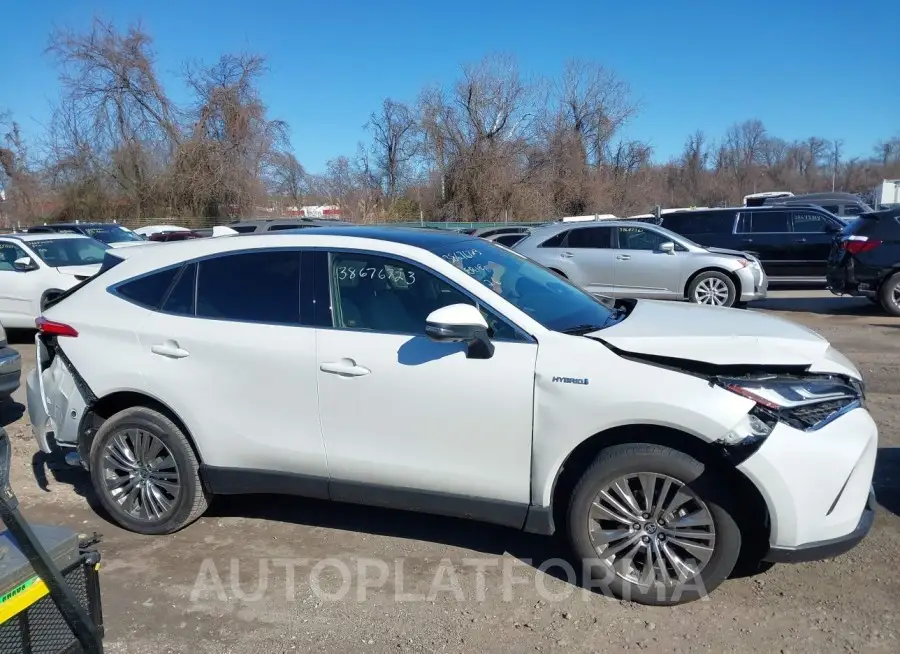 TOYOTA VENZA 2021 vin JTEAAAAH2MJ058697 from auto auction Iaai