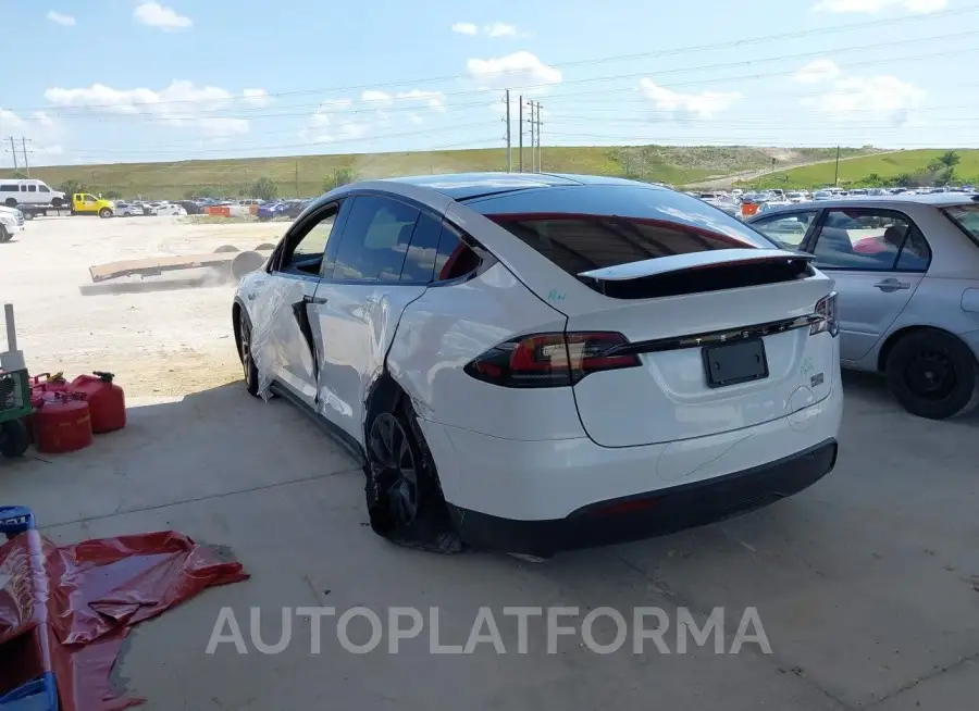 TESLA MODEL X 2023 vin 7SAXCBE64PF399363 from auto auction Iaai