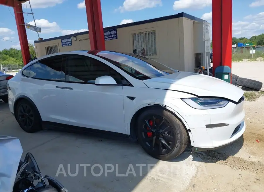 TESLA MODEL X 2023 vin 7SAXCBE64PF399363 from auto auction Iaai