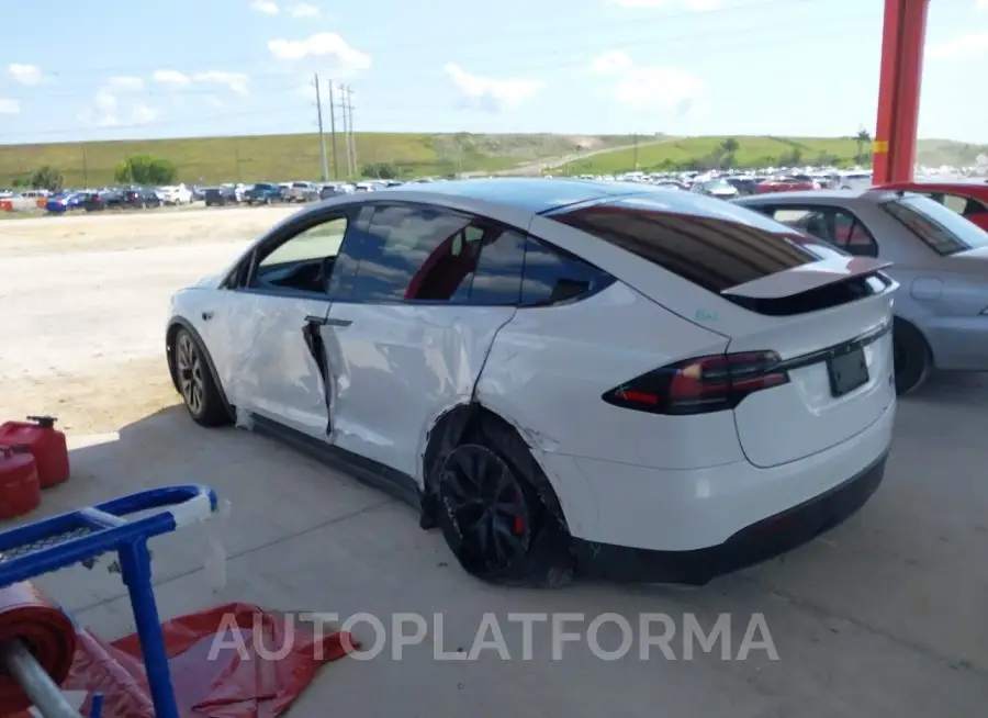 TESLA MODEL X 2023 vin 7SAXCBE64PF399363 from auto auction Iaai