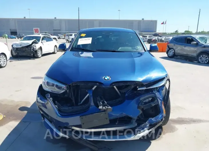 BMW X4 2019 vin 5UXUJ3C51KLG56573 from auto auction Iaai