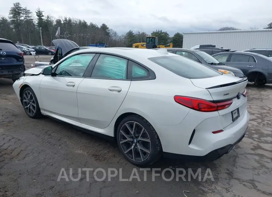 BMW M235I GRAN COUPE 2022 vin WBA13AL08N7K39210 from auto auction Iaai