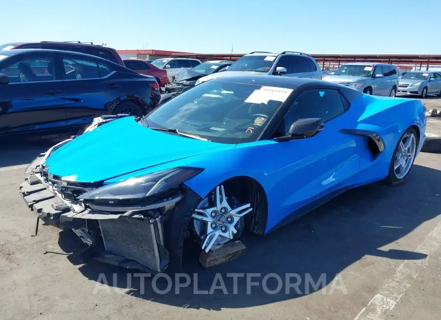 CHEVROLET CORVETTE STINGRAY 2020 vin 1G1Y73D47L5114476 from auto auction Iaai