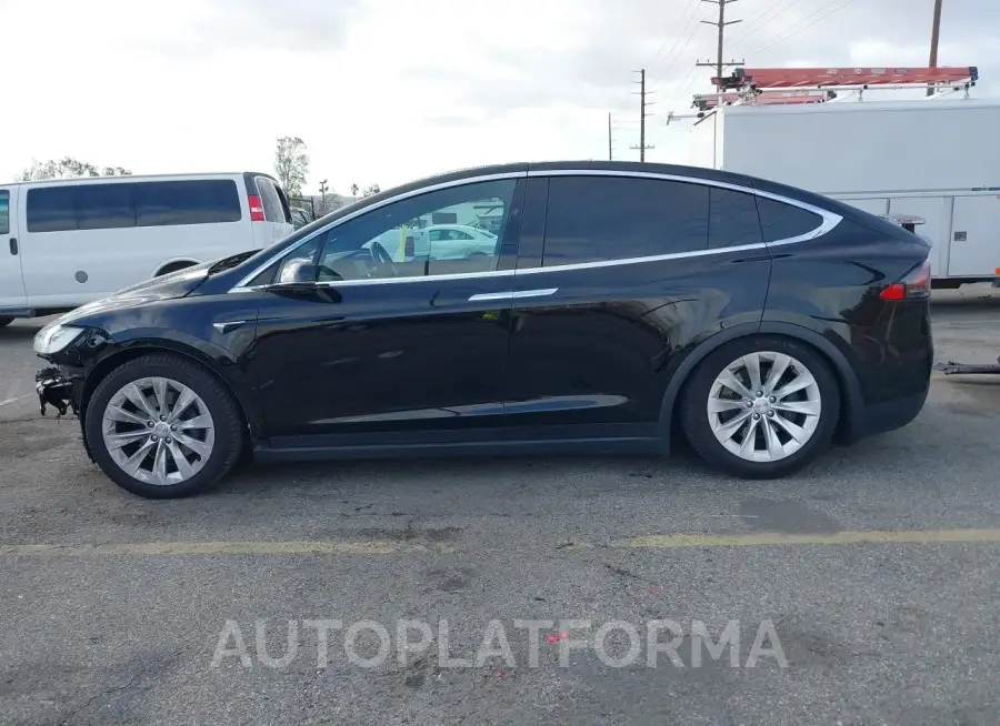 TESLA MODEL X 2021 vin 5YJXCBE22MF321704 from auto auction Iaai