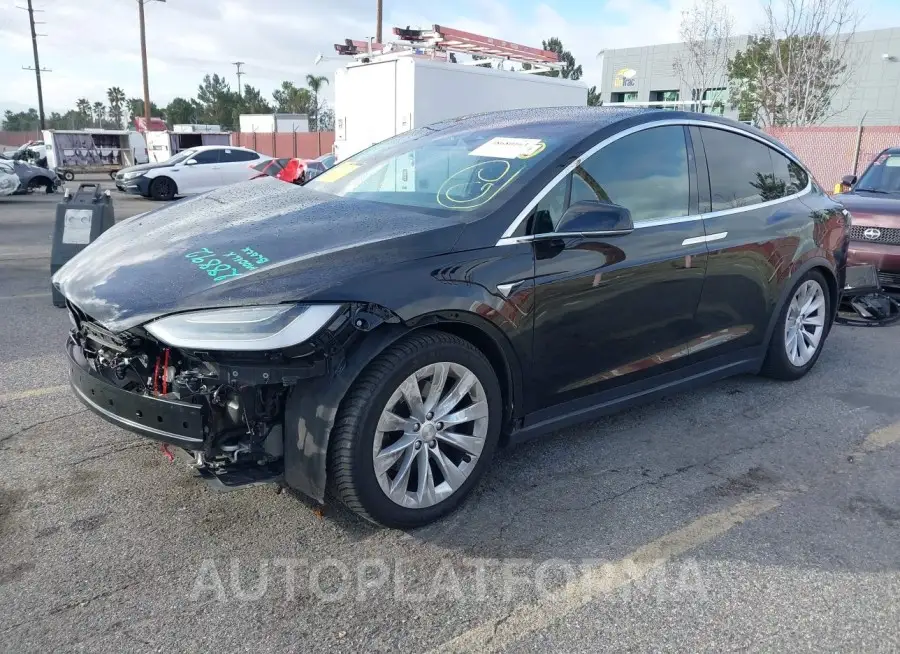 TESLA MODEL X 2021 vin 5YJXCBE22MF321704 from auto auction Iaai