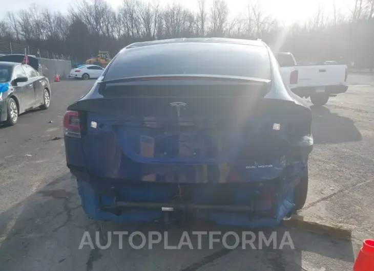 TESLA MODEL X 2020 vin 5YJXCBE26LF277138 from auto auction Iaai