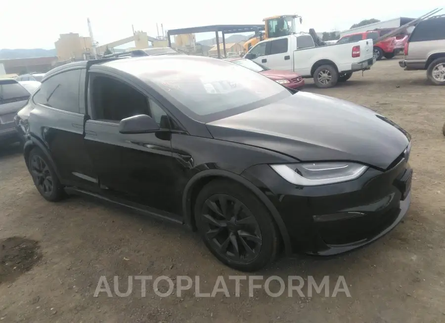 TESLA MODEL X 2023 vin 7SAXCAE54PF377526 from auto auction Iaai