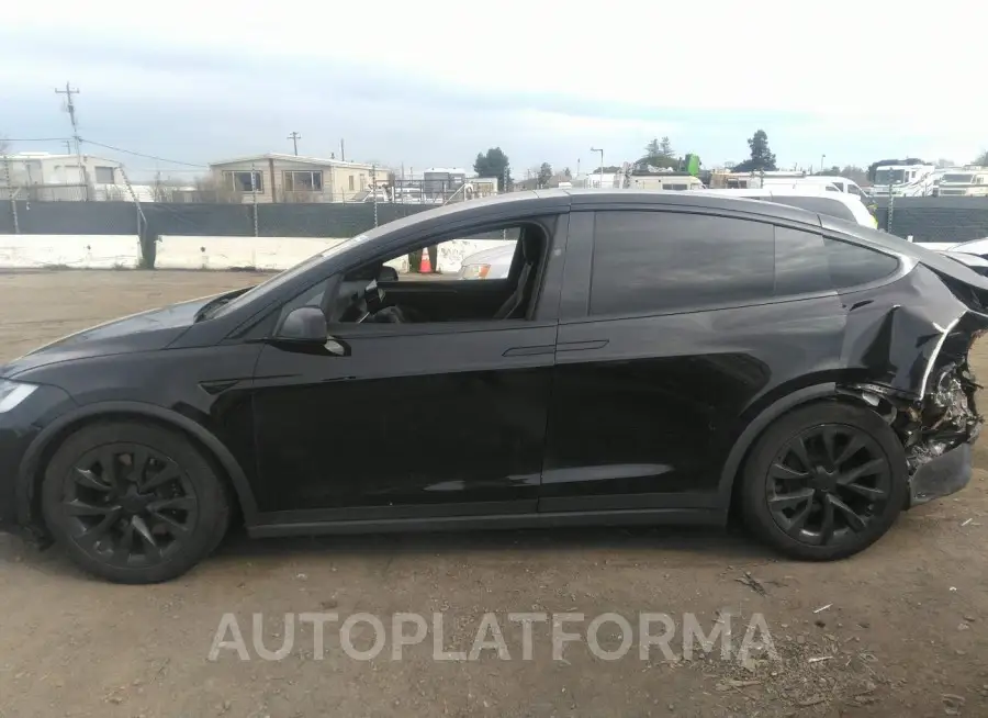 TESLA MODEL X 2023 vin 7SAXCAE54PF377526 from auto auction Iaai