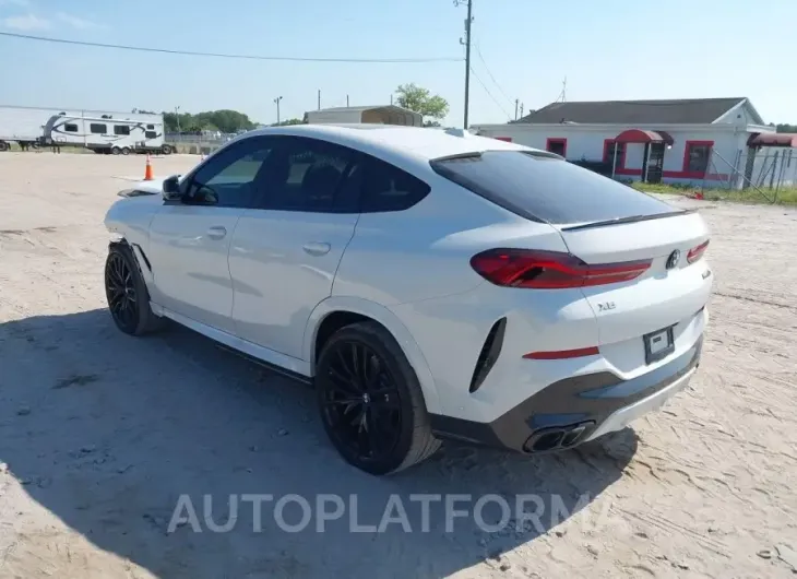 BMW X6 2024 vin 5UX43EX07R9V11577 from auto auction Iaai