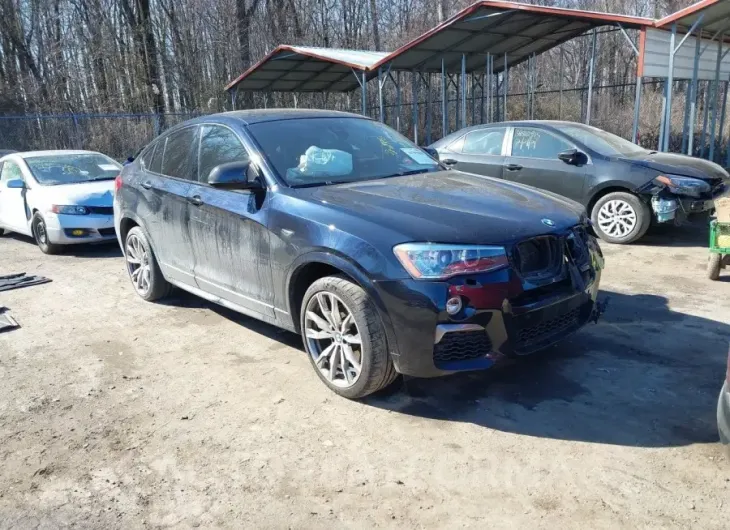 BMW X4 2017 vin 5UXXW7C37H0U26323 from auto auction Iaai