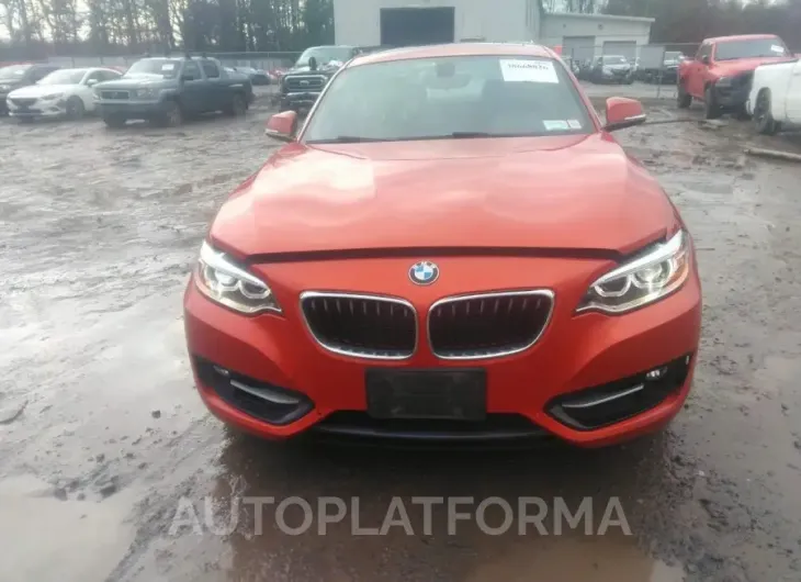 BMW 228I 2016 vin WBA1G9C55GV727110 from auto auction Iaai