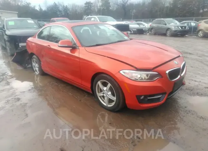 BMW 228I 2016 vin WBA1G9C55GV727110 from auto auction Iaai