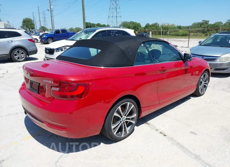 BMW 228I 2015 vin WBA1K7C57FV472722 from auto auction Iaai