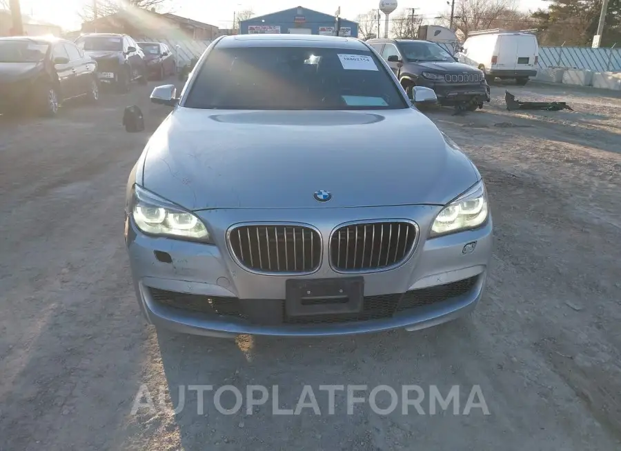 BMW 750I 2015 vin WBAYB6C57FD225277 from auto auction Iaai