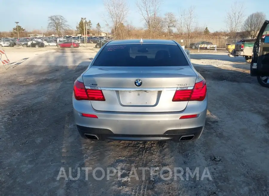 BMW 750I 2015 vin WBAYB6C57FD225277 from auto auction Iaai