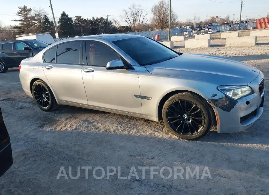 BMW 750I 2015 vin WBAYB6C57FD225277 from auto auction Iaai