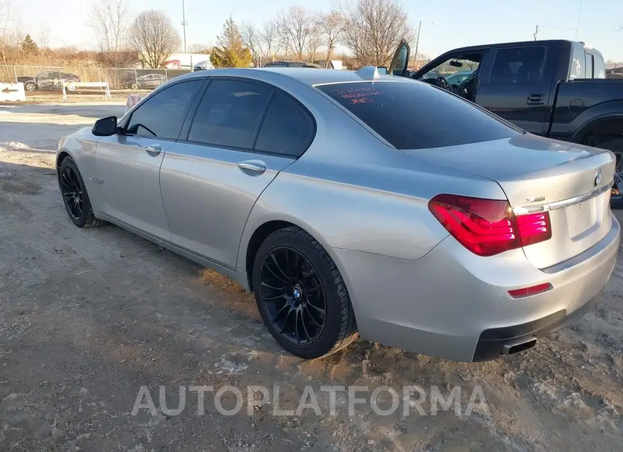 BMW 750I 2015 vin WBAYB6C57FD225277 from auto auction Iaai