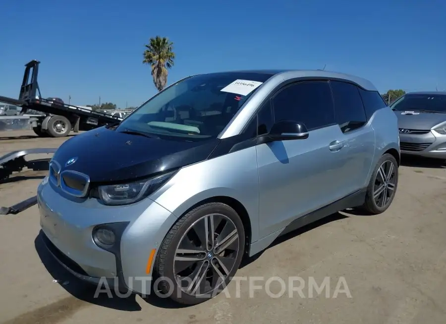 BMW I3 2015 vin WBY1Z4C53FV279172 from auto auction Iaai