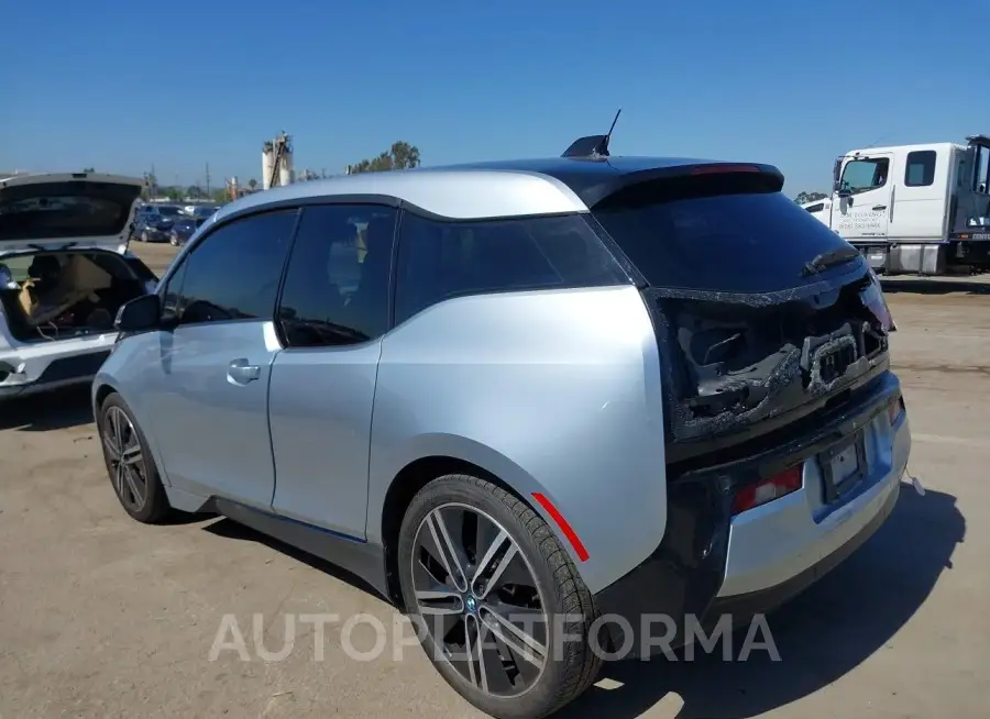 BMW I3 2015 vin WBY1Z4C53FV279172 from auto auction Iaai