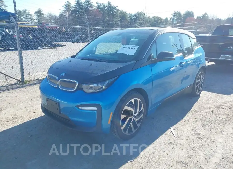 BMW I3 2018 vin WBY7Z4C56JVC34846 from auto auction Iaai