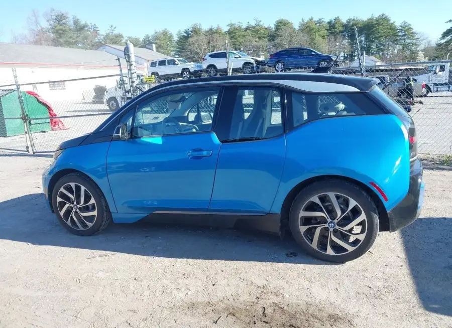 BMW I3 2018 vin WBY7Z4C56JVC34846 from auto auction Iaai