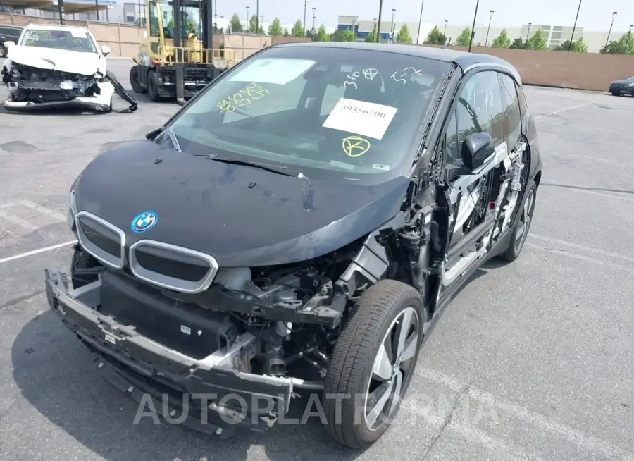 BMW I3 2019 vin WBY8P2C52K7E54733 from auto auction Iaai