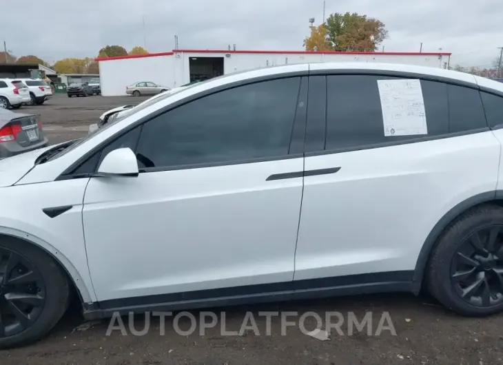 TESLA MODEL X 2023 vin 7SAXCBE58PF366258 from auto auction Iaai