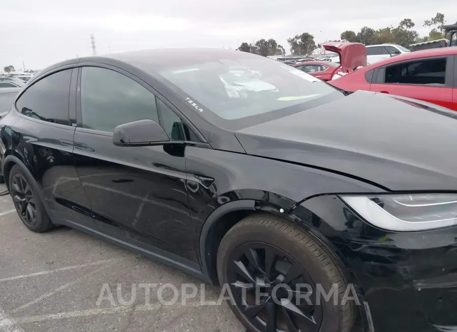 TESLA MODEL X 2022 vin 7SAXCDE58NF358816 from auto auction Iaai