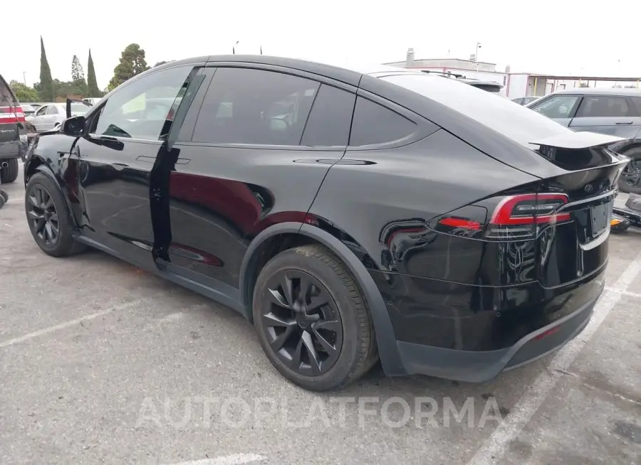 TESLA MODEL X 2022 vin 7SAXCDE58NF358816 from auto auction Iaai